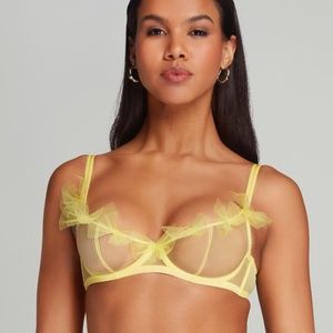 Agent Provocateur Fawn Yellow Bra NWT